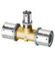 Фитинги под пресс-инструмент PRESSFAR SERIE GIALLA - TEE RIDOTTO AL CENTRO Ø 40X3,5 - 32X3 - 40X3,5 4909 4001