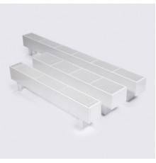 Конвекторы медно-алюминиевые напольные Конвектор напольный Gekon Level H08 L180 W23 RAL9016 GLUF0.00818023/FMC/RAL9016