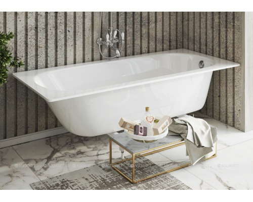 Ванна из искусственного мрамора Aquanet Lotos Stone Slim 180x80 AQ-00368588