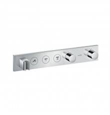 Axor ShowerSelect Встраиваемый термостат для душа, 3 потреб, Select 530/90, внешняя часть, цвет: хром. 18356000
