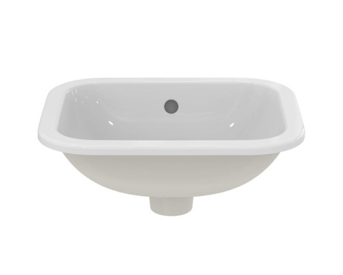 Ideal Standard Connect Раковина 42x35см., встраиваемая снизу, без отв., цвет: белый. E505601 Ideal Standard Connect Раковина 42x35см., встраиваемая снизу, без отв., цвет: белый. E505601
