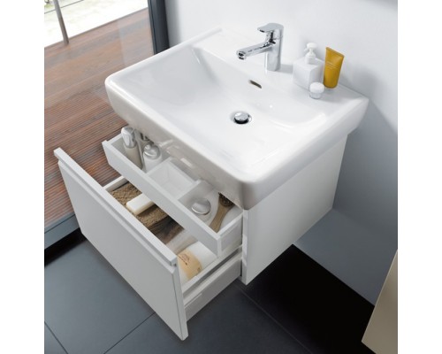 Laufen Pro Раковина 55х48х11,5см, подвесная/накладная с 1 отв., c переливом, цвет: белый. 8.1895.1.000.104.1 Laufen Pro Раковина 55х48х11,5см, подвесная/накладная с 1 отв., c переливом, цвет: белый. 8.1895.1.000.104.1