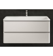 AQM900410WHS4тумба под умывальник подвесная 100 см., цвет белый глянец. AQM900410WH