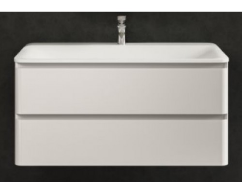 AQM900410WHS4тумба под умывальник подвесная 100 см., цвет белый глянец. AQM900410WH