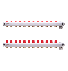Комплект коллекторов Danfoss SSM-12 для 12 контуров. 088U0812