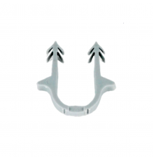 Якорная скоба для крепежного пистолета выполнена термосваркой из пластмассы, для труб 14,16,17 и 20 мм