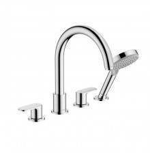 Hansgrohe Vernis Blend Смеситель на край ванны, на 4 отв, цвет: хром . 71456000