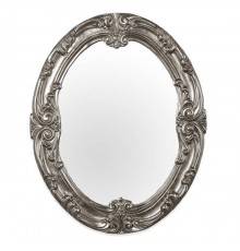 TW Зеркало в раме 86х106см, цвет рамы глянцевое серебро. TW03784arg.brillante