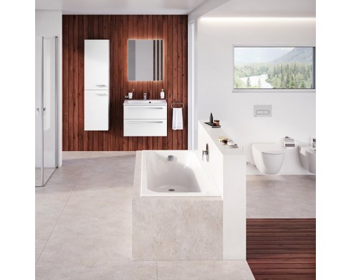 Ravak Chrome Slim Ванна 170х75см, встраиваемая, цвет: белый. C741300000