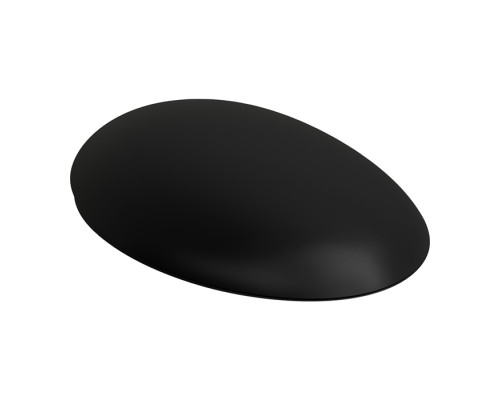 Laufen Alessi One Сиденье для унитаза 48.1x35x10.7см., с микролифтом, цвет: черный матовый. 8.9297.1.716.000.1
