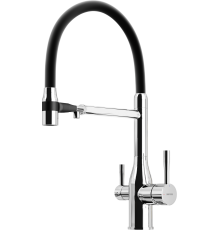 Смеситель для кухни Sancos Garda SC4009CH с гибким изливом, хром