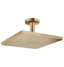 Hansgrohe Raindance Верхний душ, 30х30см, 1 jet, с потолочный держателем, цвет: шлифованная бронза. 26250140