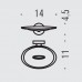 Colombo Plus Мыльница подвесная, цвет: хром. W4901.CR