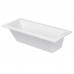 Duravit D-Code  Ванна акриловая 160х70x40см, встраиваемая, с 1 наклоном для спины, выпуск в зоне ног, цвет: белый. 700096000000000,  790225000001000/89013099098000