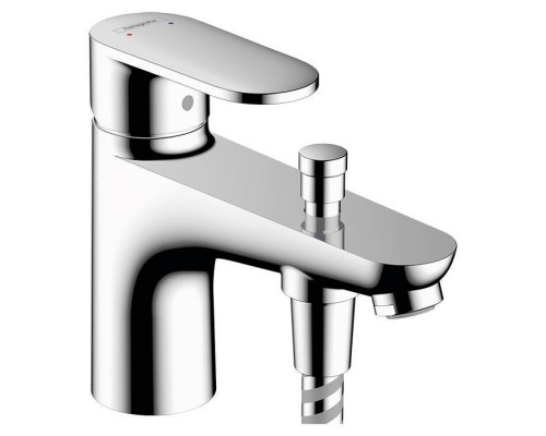 Hansgrohe Vernis Blend Смеситель для ванны, на 1 отв., с ручным душем, цвет: хром. 71444000 Hansgrohe Vernis Blend Смеситель для ванны, на 1 отв., с ручным душем, цвет: хром. 71444000