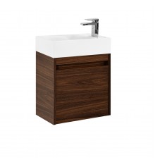 Тумба под раковину без столешницы Art Max Family-M 40 подвесная, bourbon oak, с дверцей