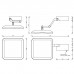 Decor Walther Club Vanity Plus Косметическое зеркало VISION, цвет: хром. 0123200