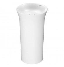 Duravit White Tulip Раковина напольная Oslash;50х h90см., без перелива, без отв., сифон, слив в пол, цвет: белый. 2703500070