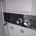 Jacuzzi Frame 120 HAMMAM TOP Душевая кабина 120x80xh224 см, угловая, аудио, термостат, цвет: белый/хром