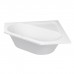 Duravit D-code Ванна угловая 140х140х42см., встраиваемая, акрил, цвет: белый. 700137000000000