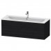 Duravit D-Neo Тумбочка подвесная 121х44x46.2см., раковина, 1 ящик, цвет: Black Oak. 2336120000,  DE426401616