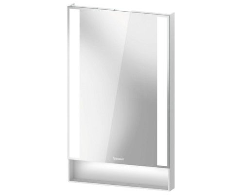 Duravit Qatego Зеркало 45х65cм., с подсветкой, цвет: белый матовый. QA7080018180000