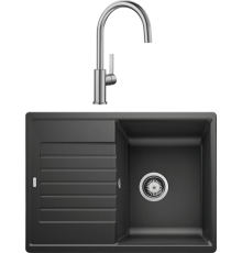 Комплект Мойка Blanco Zia 45 S Compact 524721 антрацит