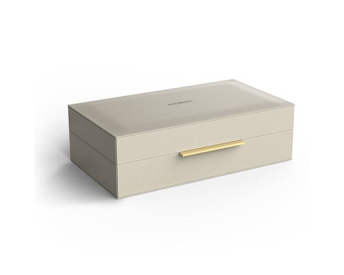 Decor Walther Brownie BOX L Коробка универсальная 30х18х9.5см., искусственная кожа, цвет: песочный. 0939847