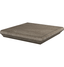 Ступени Kerama Marazzi Бореале матовые, морозостойкие 30x30 коричневые, угловые