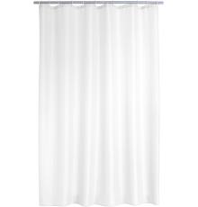 Штора для ванной Ridder Clean 180х20, текстильная, белая