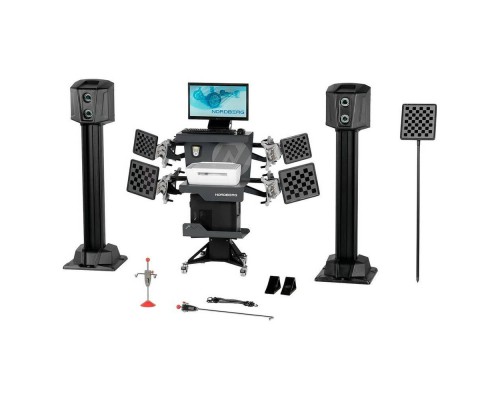 Стенд сход-развал 3D для грузовых авто, серый NORDBERG C804 TRUCK (7015)