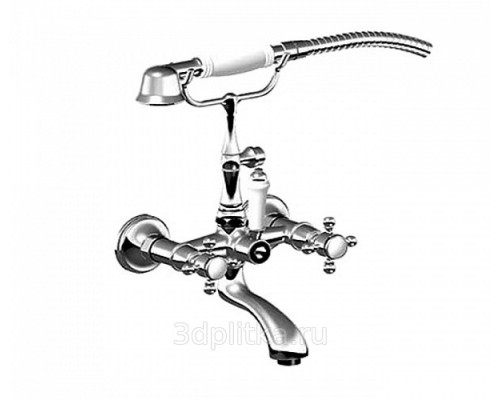 Alpi London LO41600CR Смеситель для ванны двуручковый . хром LO41600CR