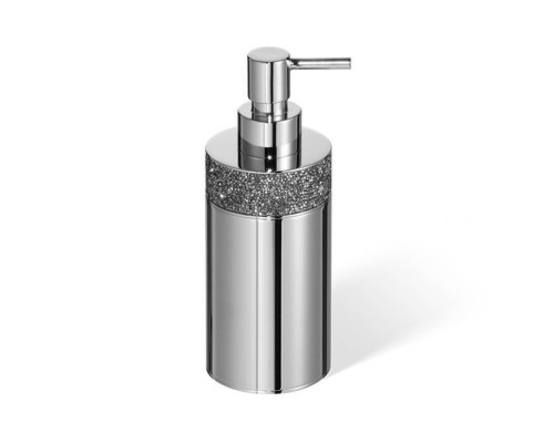 Decor Walther Rocks SSP1 Дозатор для мыла, настольный, с кристаллами Swarovski, цвет: хром. 0933600