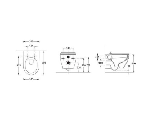 Kerama Marazzi Modulanbsp;Унитазnbsp;подвесной,nbsp;безободковый,nbsp;сnbsp;крепежом,nbsp;цвет: белыйnbsp;глянцевый. MO.wc.02 Kerama Marazzi Modulanbsp;Унитазnbsp;подвесной,nbsp;безободковый,nbsp;сnbsp;крепежом,nbsp;цвет: белыйnbsp;глянцевый. MO.wc.02