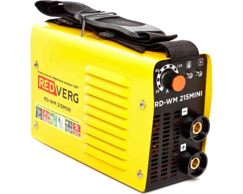 Аппарат сварочный бестрансформаторный REDVERG RD-WM 215MINI Аппарат сварочный бестрансформаторный REDVERG RD-WM 215MINI