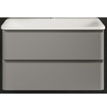 AQM900480GMS4тумба под умывальник подвесная 80 см., цвет серый. AQM900480GM