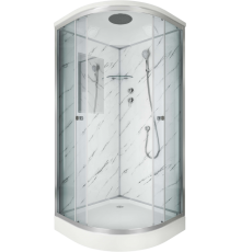 Душевая кабина Niagara Luxe 7702M 100х100, серебро