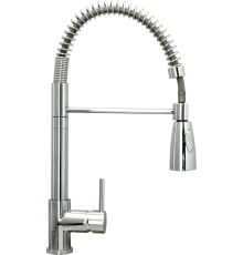 Смеситель для кухни Alveus Billy -S CHR 1098727 с гибким изливом