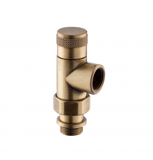 Запорный клапан осевой SR Rubinetterie серия Tondera, 1/2 цвет бронза 0671-1500Z000