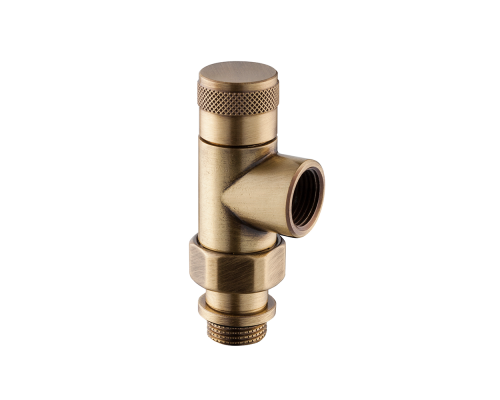 Запорный клапан осевой SR Rubinetterie серия Tondera, 1/2 цвет бронза 0671-1500Z000