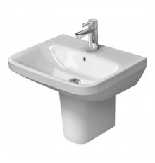 Duravit DuraStyle Раковина 60х44см., 1 отв., подвесная, с полупьедесталом, с переливом, цвет: белый. 2319600000,  0858300000