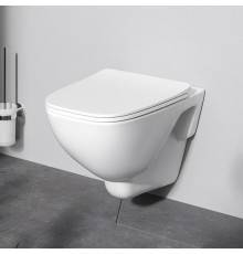 C851701SC Унитаз подвесной FlashClean с сиденьем микролифт