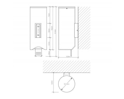 Decor Walther DW 280 Дозатор для мыла, подвесной, цвет: хром. 0848600 Decor Walther DW 280 Дозатор для мыла, подвесной, цвет: хром. 0848600