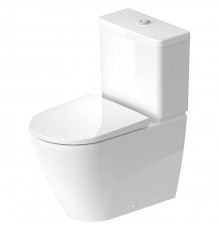 Duravit D-Neo Унитаз-моноблок 37x65см., безободковый, слив универсальный, цвет: белый. 0944100005,  2002090000