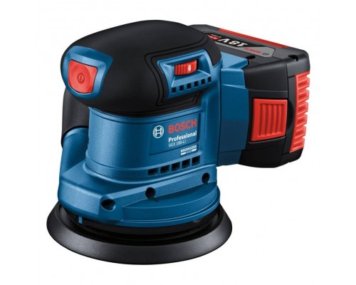 Машина плоско-шлифовальная эксцентриковая аккумуляторная Bosch GEX 185-LI Машина плоско-шлифовальная эксцентриковая аккумуляторная Bosch GEX 185-LI