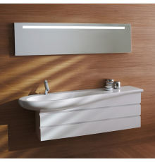 Laufen Alessi One Раковина 160х50х16.5 см, 1 отв., покрытие LLC, цвет: белый. 8.1497.1.400.104.1