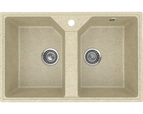 Мойка кухонная Practik PR-M 770-002 слоновая кость