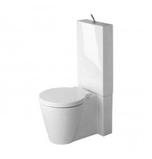 Duravit Starck 1 Унитаз моноблок 64х41.5см, с креплениями , слив универсальный, цвет: белый. 0233090064,  8727000005