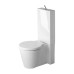 Duravit Starck 1 Унитаз моноблок 64х41.5см, с креплениями , слив универсальный, цвет: белый. 0233090064,  8727000005