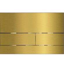 AQM4117BG Панель смыва AQUAme нерж сталь, золото шлифованное AQM4117BG